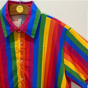 Camisa Arco-Íris Plus