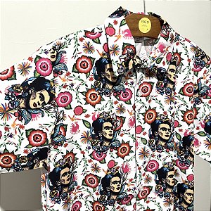 Camisa Frida Flores Plus
