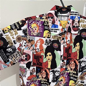 Camisa Divas Pop/Rock Slim