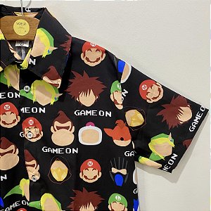 Camisa Jogos Retrô Slim