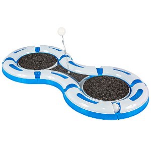 Arranhador Cat GP Azul com Guizo - 8 Partes