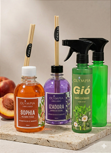 Cód. 059 - KIT DE AROMAS- SOPHIA - IZADORA - GIÓ - 3 Prod.