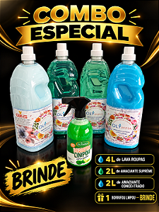 Cód. 061 - KIT LAVANDERIA - 6 Produtos