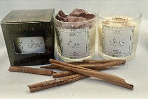 Cód. 301  - Vela  EVELYN - Canela e Romã -  Linea GIARDINO Di Fiori