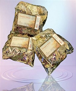 Cód. 200 - BOUQUET Floral, flores secas e perfumadas, 15gr 2 UND.