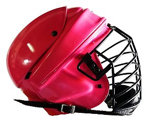 Capacete Rosa Luminoso