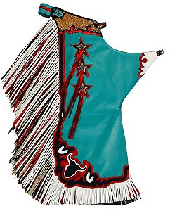 Calça de Montaria Touro Bravo Dupla Franja