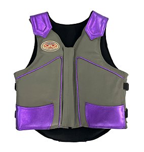 Colete Colorido ou Bicolor para Montaria