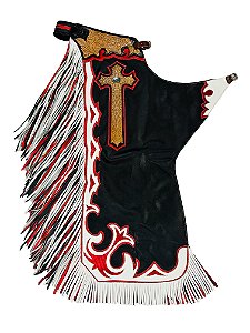 Calça de Montaria Realeza Dupla Franja