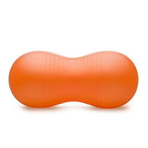 Bola Feijão Pilates Laranja Tamanho 45cmX90cm - Ortopedia Brasil