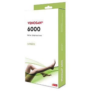 Meia Venosan 6000 AGH 20-30 pé aberto