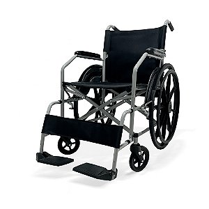 Cadeira de Rodas Manual Até 110kg Encosto Rebatível D100 POP Dellamed