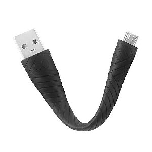 Cabo Micro USB 12cm Flex M012B Geonav