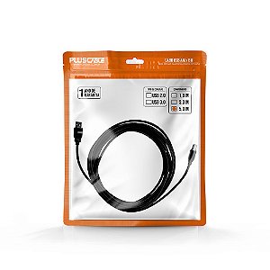 CABO USB 5M AM X BM 2.0 PC-USB5001 PLUSC