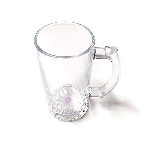 Caneca De Chopp Vidro Para Sublimação 475ml