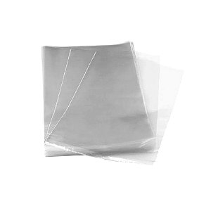Saco de Celofane Transparente 15x29cm (100 unidades)