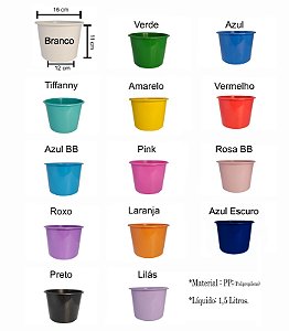 Baldinhos de Pipoca 1,5 Litros - Festa - Diversão