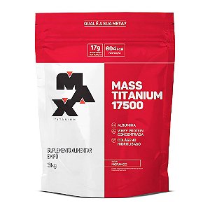 Mass Titanium 17500 Morango Max Titanium 3kg