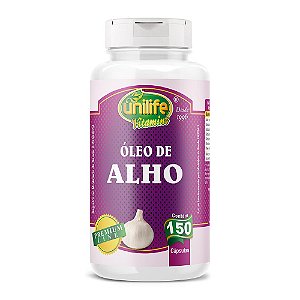 Óleo de Alho 350 Mg Unilife 150 Cápsulas