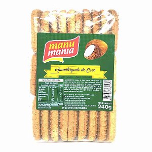 Amanteigado Coco Manu Mania 240G
