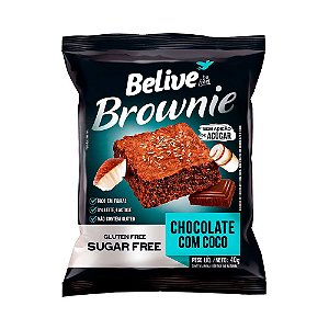 Brownie Chocolate Coco Za Sg Sl Belive 40G