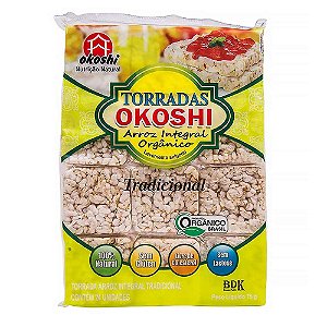 Torrada Arroz Tradicional Okoshi 75G