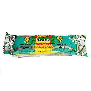 Bananada Natural Sem Açúcar Fazendinha 23g Unidade