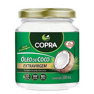 Oleo De Coco Extra Virgem Copra 200ml