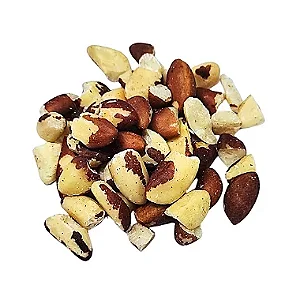 Castanha Do Pará Desidratada Quebrada Pacote 100g