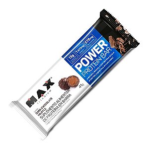 Power Protein Bar Dark Chocolate Truffle Max Titanium 41g Unidade