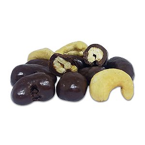 Drageado De Castanha De Caju Zero Açúcar 60% Cacau Pacote 200g