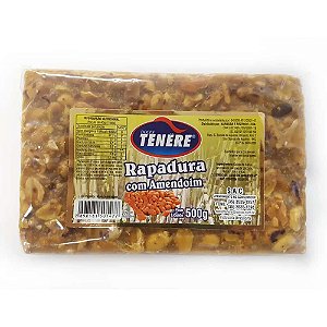 Rapadura Com Amendoim Teneré 500g