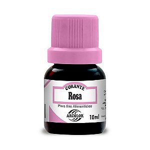 Corante Alimentício Rosa Arcolor 10ml
