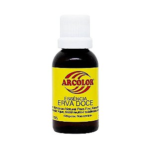 Essência de Erva Doce Arcolor 30ml