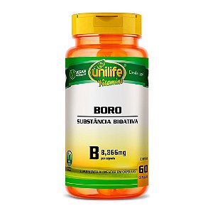 Boro 500mg Unilife 60 Cápsulas