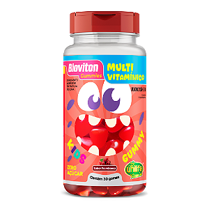 Bioviton Gummy Kids Multivitamínico Sabor Framboesa Unilife 30 Gomas