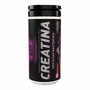 Creatina Mastigável Chiclete Monster Body 30 Comprimidos 90g