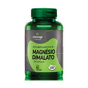 Magnésio Dimalato Clinoage 60 Cápsulas