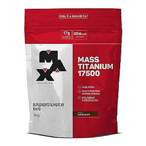 Mass Titanium 17500 Chocolate Max Titanium 3kg