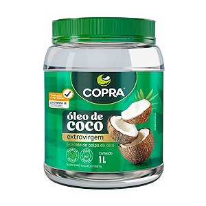 Óleo De Coco Extra Virgem Copra 1Litro