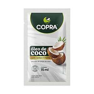 Óleo De Coco Copra Sem Sabor Sachet 15ml