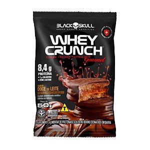 Alfajor Whey Crunch Doce De Leite Black Skull 50g