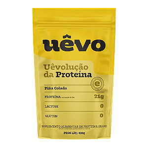 Uêvo Proteína De Ovo Isolada Pina Colada 420G