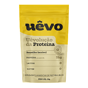 Uêvo Proteina De Ovo Isolada Baunilha 1Kg
