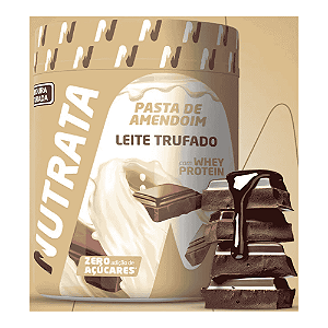 Pasta de Amendoim Proteica Leite Trufado Nutrata 600g Unidade