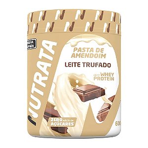 Pasta de Amendoim Leite Trufado Nutrata 600g