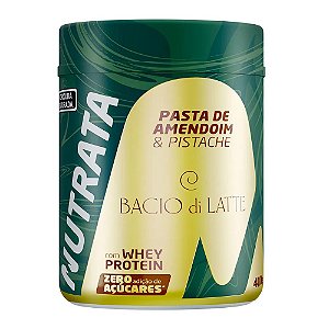 Pasta De Amendoim & Pistache Bacio Di Latte Nutrata 400g