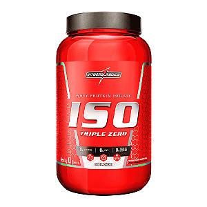Whey Iso Triple Zero Morango Integralmedica 900g