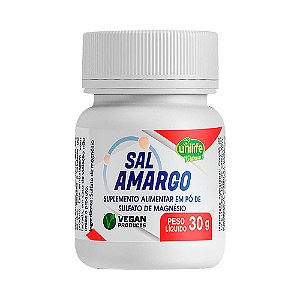 Sal Amargo em Pó Unilife 30g