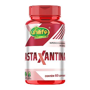 Astaxantina 400 Mg Unilife 60 Cápsulas